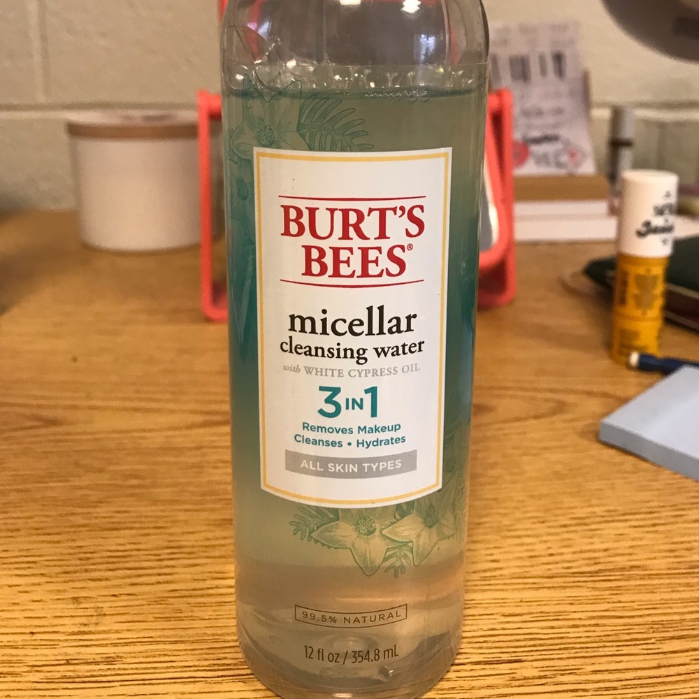 Burt’s bees micellar cleansing water